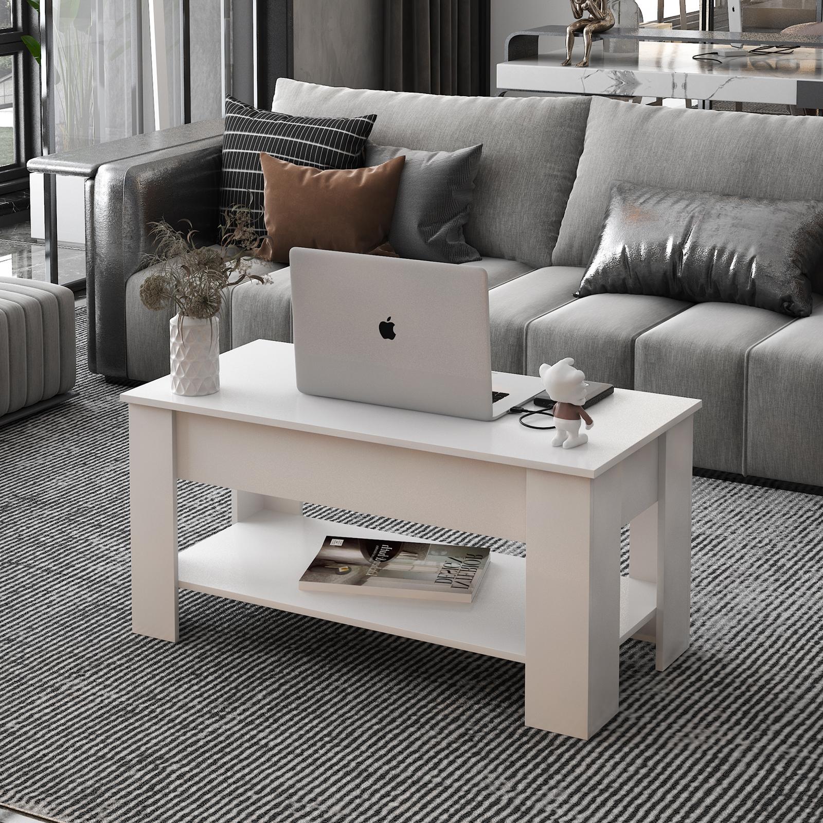 Lift Top Coffee Table With Storage Wooden Coffee Table Hidden Storage