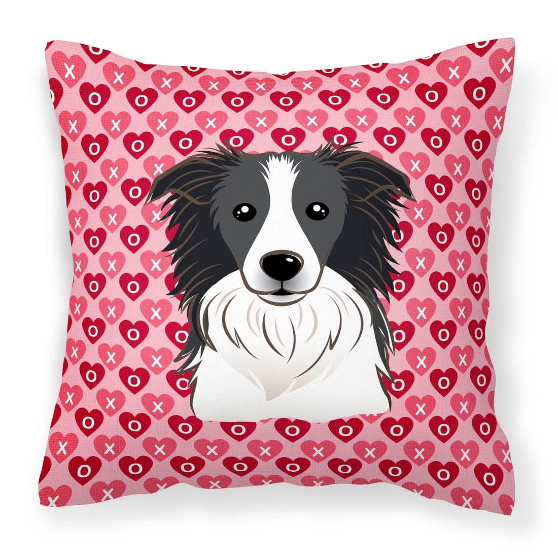 Border Collie Fabric Decorative Pillow - Walmart.com - Walmart.com