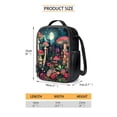 thumbnail image 5 of Yuyamidu Mushroom Backpack and Lunch Bag Set of 4 Flower Book Bag for Girls Primary School Bookbag for Kids 8-12 Children Lunch Bag Pencil Case Water Bottle Bag 5th Grade Student Schoolbag, 5 of 7