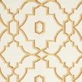 thumbnail image 4 of SAFAVIEH Four Seasons Nowell Geometric Polyester Area Rug, Ivory/Tan, 5' x 8', 4 of 5