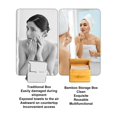 thumbnail image 3 of Toallas faciales Clean LUXU de 60 unidades, desechables, biodegradables, 3 of 8