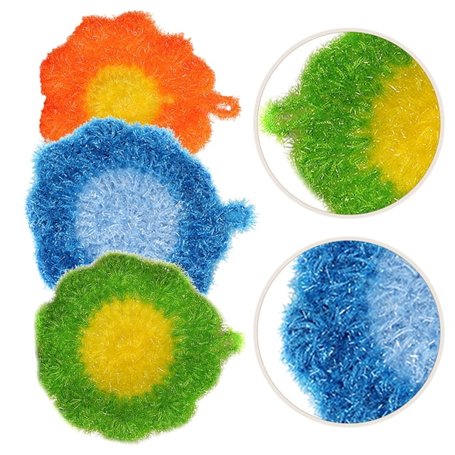 unbranded 3Ud Paños De Limpieza Para Cocina En Colores Surtidos Con Material Resistente