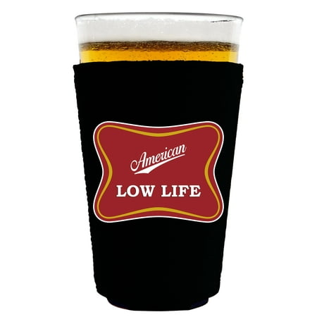Coolie Junction American Low Life Neoprene Collapsible Pint Glass Coolie