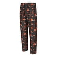 thumbnail image 2 of Men's Concepts Sport Brown Cleveland Browns Mosaic All Over Print Pants, 2 of 3