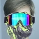 thumbnail image 3 of Khaki Gafas de motocicleta Casco Gafas de equitación Máscara de gafas, 3 of 5