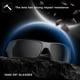thumbnail image 3 of Gafas de Sol WISTON Z87 Envolventes Rectangulares para Hombre, 3 of 8