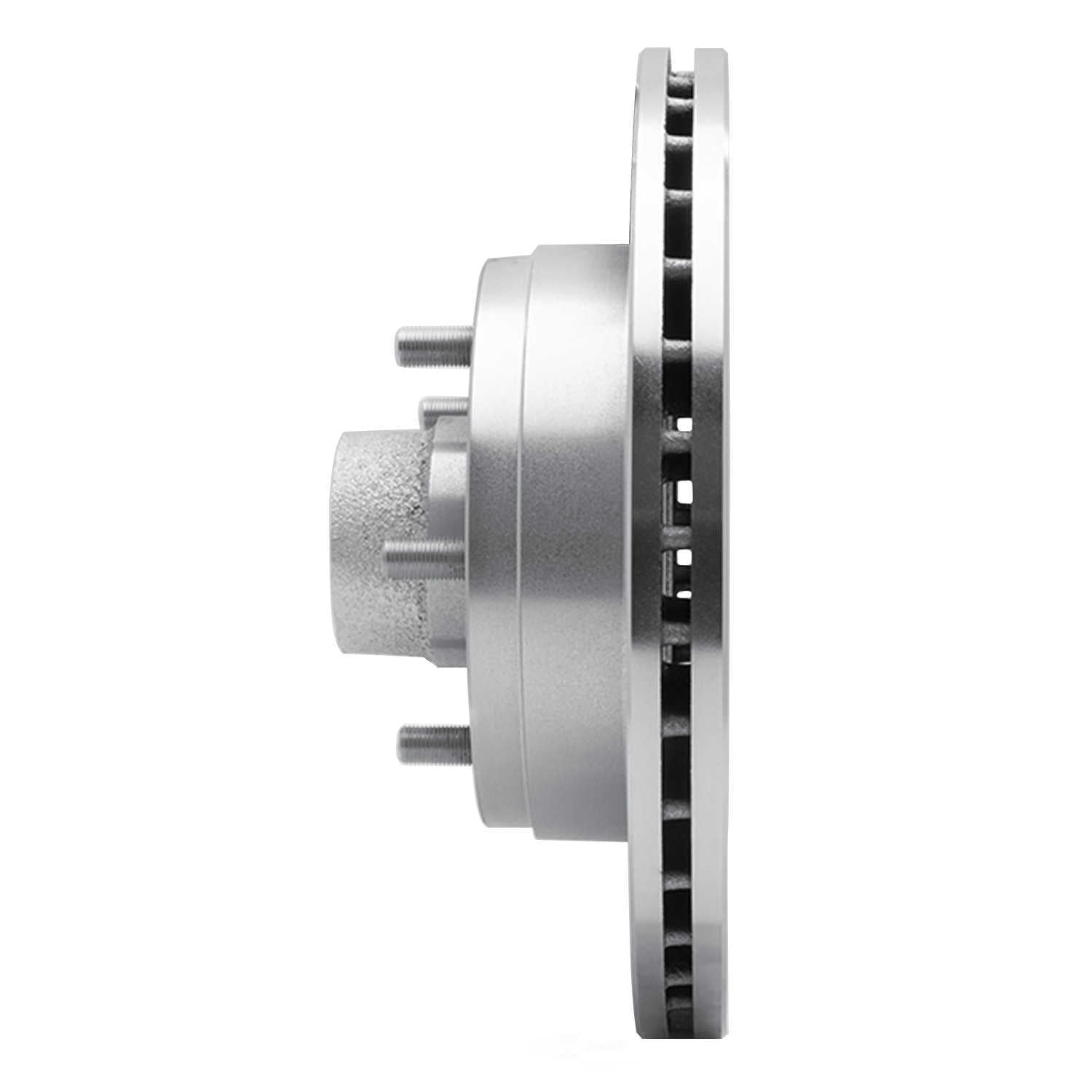 Dynamic Friction Company 631-47006L DFC Brake Rotor - Drilled And Slotted - Silver