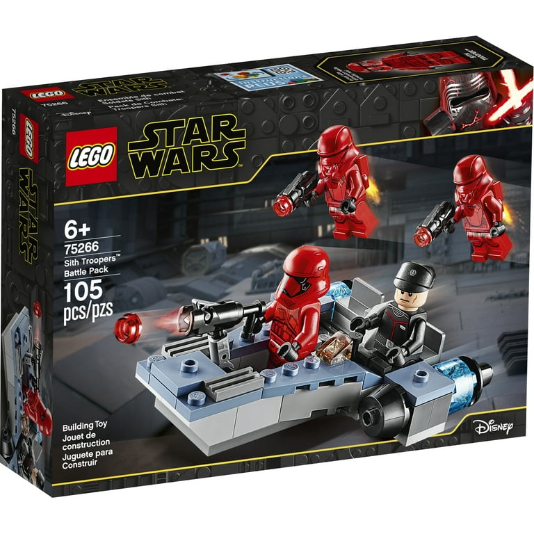 Antarktis Anvendelse udeladt LEGO Star Wars: The Rise of Skywalker Sith Troopers Battle Pack 75266 -  Walmart.com