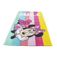 thumbnail image 4 of Minnie Mouse Kids 27" x 54" Bath Towel, Cotton, Multicolor, Disney, 4 of 8