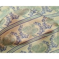 thumbnail image 4 of oneOone Silk Tabby Fabric Stripe|Leaves & Hen Block Decor Fabric Printed BTY 42 Inch Wide, 4 of 4