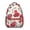Red-1, variant on Aesthetic Vintage Paisley Design Backpack - Colorful Waterproof Bookbag for Teens & Commuters