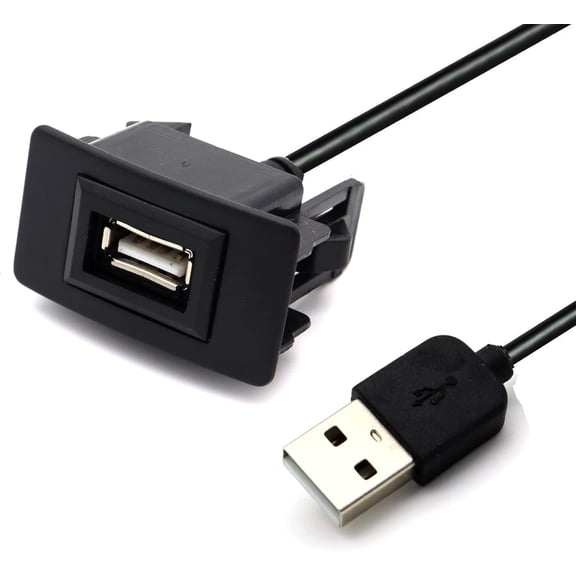 Male to Female USB Cable Charger Compatible with Honda BRIO/Jazz/City/Civic/Accord/CRV/Freed (44 * 26mm)