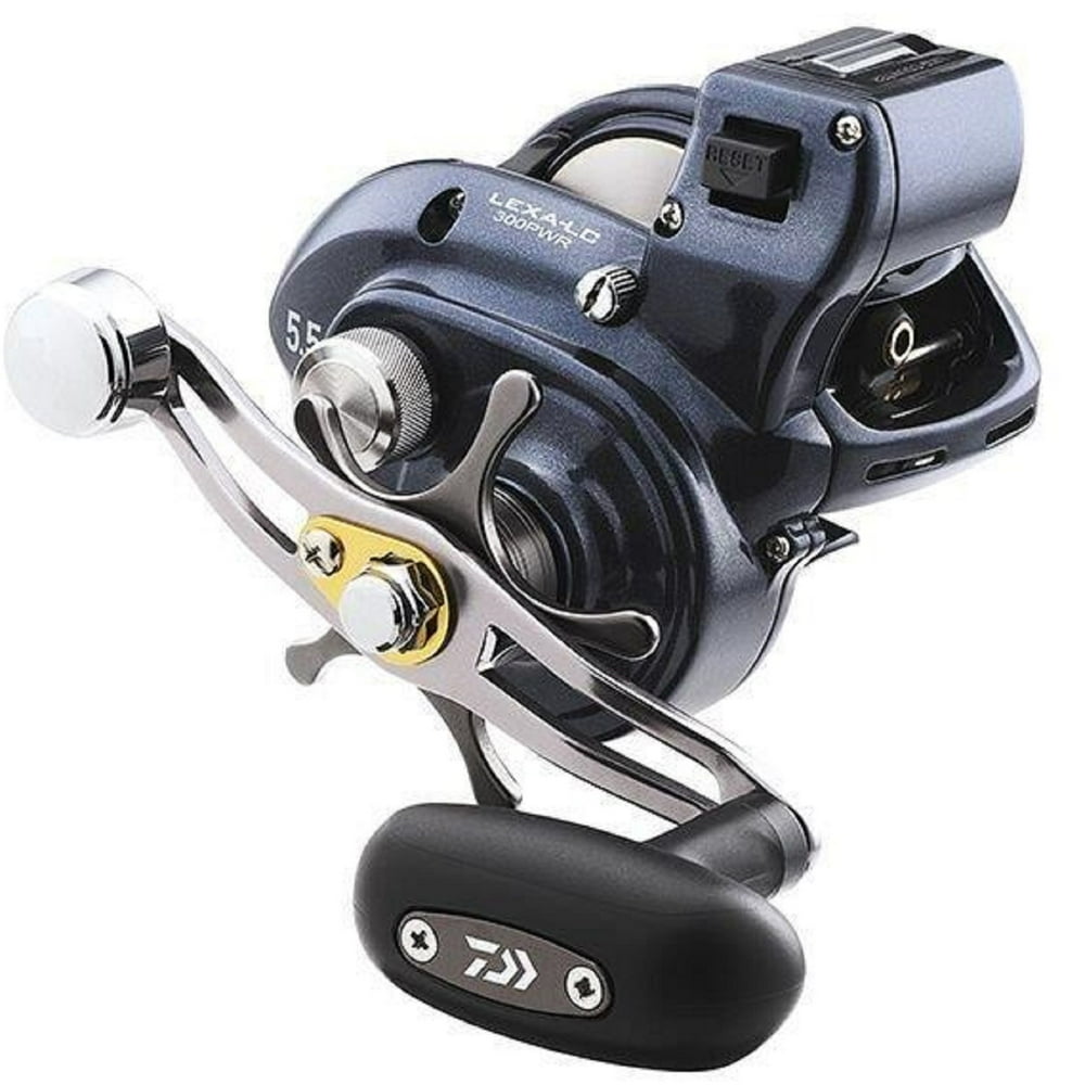 Daiwa Lexa 300 Line Counter Baitcasting Reel - Right Hand - Walmart.com ...