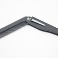 thumbnail image 2 of Minnieouse 1 ud./2 uds. Clip de bolsillo plegable para hombres, peines portátiles de plástico para la cabeza y la barba, peine ligero para viaje de Cuidado del cabello negro+dorado 1 PC Minnieouse MR4438-01, 2 of 6