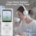 thumbnail image 4 of MP3 Player, 1.8 Inch Screen Music Player, MP3 MP4 Player with 68GB Memory Card, Support 128GB, HiFi Voice Portable Music Player, E Book Reader Speaker for Learning, Entertainment, 4 of 7