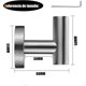 thumbnail image 3 of 6 PCS Porta Toallas, Gancho de Acero Inoxidable Set para Baño, Dormitorio, Cocina, Sala de Estar, Garaje, Aseo - Ganchos de Pared, 3 of 4