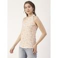 thumbnail image 5 of Moomaya Printed Women Tank Top, Styled Back Resort Wear, Long Summer Top, 5 of 8