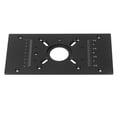 thumbnail image 1 of Router Table Insert Plate Aluminum Alloy Lift System Base Board for Woodworking Benches Router Parts Accessories Wood Tool Red Black M8 High Accuracy, 1 of 7