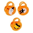 thumbnail image 6 of Chmadoxn Halloween Pumpkin Bucket O Lantern Candy Basket Halloween Party Supplies Pumpkin Goodie Bags Pails with Handle, 6 of 7