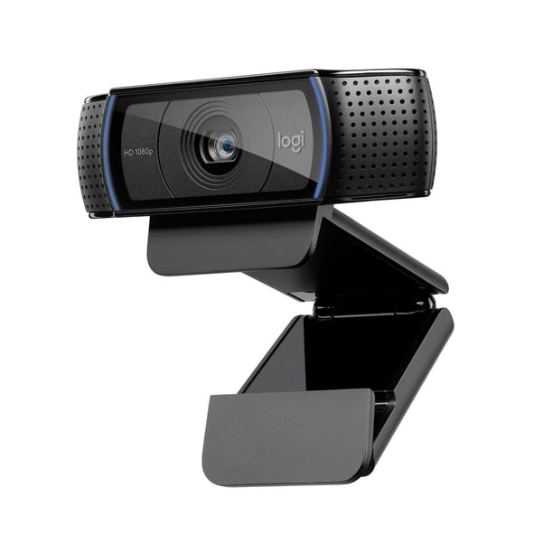 Cámara web Logitech C920 HD Pro 1080p negra
