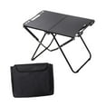 thumbnail image 3 of Mesa plegable IGT plegable con bolsa de almacenamiento plegable ligero multifuncional Negro, 3 of 8