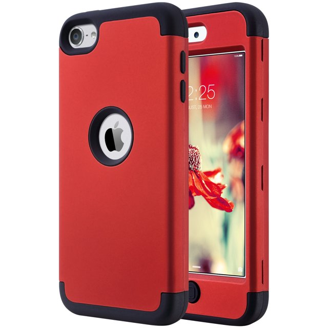 Étui pour iPod 7e 6e 5e Génération, Étui Robuste Knox Armor pour Apple iPod Touch 5e/6e/7e Génération, Vert