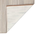 thumbnail image 4 of Liora Manne Miranda Tweed Stripe Indoor Outdoor Area Rug Silver/Brown, 4 of 5