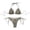 C-Gold400, variant on DHFJKG Bikini Sets For Women Leopard Printed 2 Piece Swimsuit Sets Side Tie Halter Triangle Top Thong Bottoms Summer Pool Party Outfit Trendy Beachwear