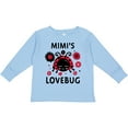 thumbnail image 3 of Inktastic Valentine's Day Mimi's Lovebug Boys or Girls Long Sleeve Toddler T-Shirt, 3 of 5