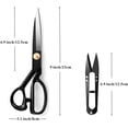 thumbnail image 5 of Tailor's Choice, 24 Inch Heavy Duty Scissors with Ergonomic Grip, Perfect for Cutting Multiple Materials Including Fabrics, Leather, Denim, Silk, etc., Designed for Professional, 5 of 5