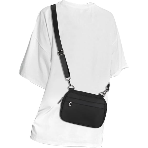 Small Crossbody Bags for Women & Men Belt Bag Fanny Pack with Adjustable Strap