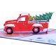 thumbnail image 3 of Tarjeta de felicitación de cuerpo Hitachi de Navidad, impresión creativa en Color, coche de Navidad, tarjeta de felicitación 3D, Orden de tarjeta emergente de bendición de vacaciones, 3 of 4