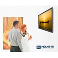 thumbnail image 5 of Mount-It! Slim Tilting TV Wall Mount Bracket | Fits 32-55 Inch TVs | VESA 600x400 Max, 5 of 7