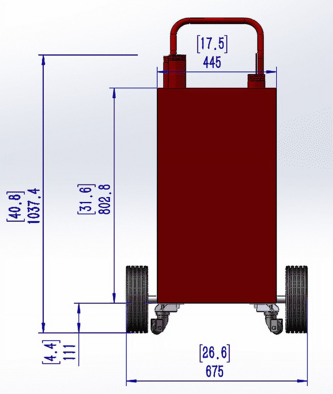 Yesurprise 40 Gallon Gas Caddy with Pump Gasoline Tank Fuel Storage Tank Portable with 2 Wheels for Lawnmower, Boat, Car, ATV