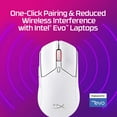 thumbnail image 2 of HyperX Pulsefire Haste 2 &ndash; Wireless Gaming Mouse- Ultra Lightweight, 61g, 100 Hour Battery Life, Dual Wireless Connectivity, Precision Sensor -, 2 of 11