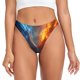 thumbnail image 1 of Fotbe Red And Blue Fire Dragon E Tanga Sin Costuras para Mujer con Estampado – Panties Invisibles, Transpirables y Cómodos para Uso Diario-X-Large, 1 of 6