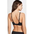 thumbnail image 3 of Calvin Klein Underwear Women's Black Petal Lace Unlined Plunged Bra, Black, Small, 3 of 3