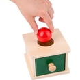 thumbnail image 3 of ER Caja de bolas de madera juguetes Montessori juguetes coordinación mano-ojo B Excelente Rendimiento, 3 of 5