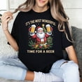 thumbnail image 2 of Its The Most Wonderful Time For A Beer Christmas T-Shirt – Holiday Humor – Unisex Casual Wear, 2 of 6