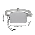 thumbnail image 3 of Kcolen Women's Fashion Waist Pack for Outdoor Sports Leisure Activities and Daily Use Satchel Phone Bag, 3 of 4
