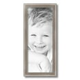 thumbnail image 2 of ArtToFrames 8" x 20" Contrast Light Grey Picture Frame, 8x20 inch Gray Wood Poster Frame (WOM-4929), 1 Pack, 2 of 7