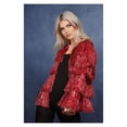 thumbnail image 2 of Fever Tinsel Festival Jacket, Red, 2 of 3