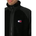 thumbnail image 4 of Tommy Jeans Mix Media Sherpa Jacket, Black, 4 of 8