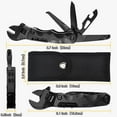 thumbnail image 3 of Multitool Wrench Adjustable Wrench with Flathead Phillips Screwdriver Nail File Bottle Can Opener And Screwdriver reservoir Multifunctional Purpose Stainless Steel Tool, 3 of 7