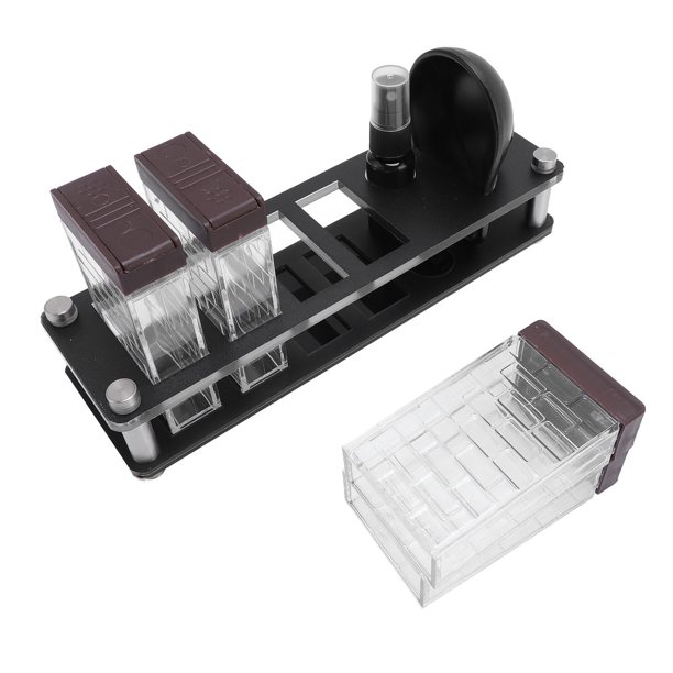 Tubo De Almacenamiento De Granos De Café, Práctico Soporte De Exhibición De Granos De Café, Fácil Acceso, Sellado Fuerte, Multiusos Con Botella Pulverizadora Para El Hogar