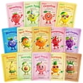 thumbnail image 1 of Paquete de 14 mascarillas faciales de frutas KONEUK para niños y adolescentes, 1 of 7