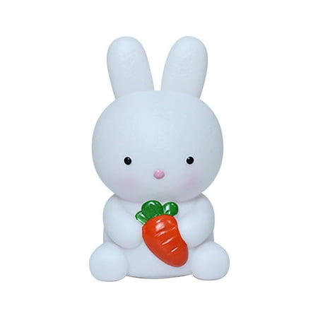 

Household Appliances Creative Led Night Light Cute Light Emitting Bunny Lamp Room Bedside Lamp Ornaments Enamel Night Light
