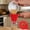 Red, variant on Foldable Silicone Kitchen Funnel | Multi-Size Flexible Funnel for Water Bottles & Liquid Transfer, Food Grade Telescopic Funnel for Oil, Grains & Powder, Space-Saving