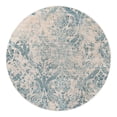 thumbnail image 3 of Unique Loom Paris Collection Area Rug - Oak (6' 1" Round Blue/Beige), 3 of 7
