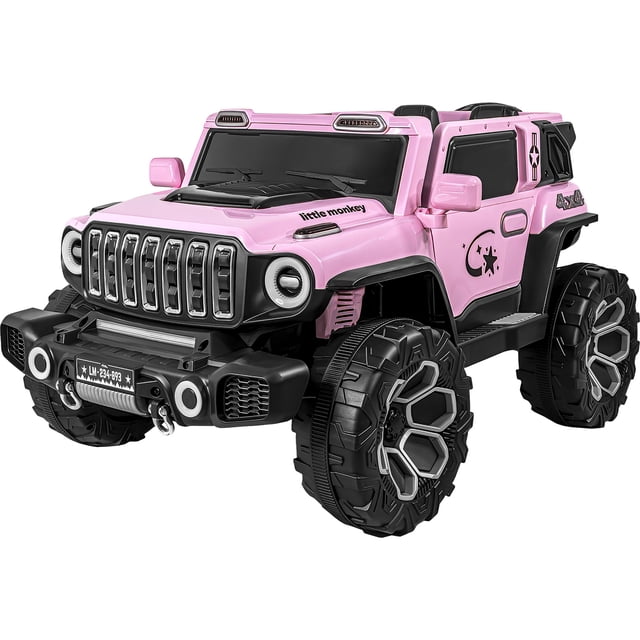 Carro Montable Electrico Control Remoto 4x4 Musica Bluetooth